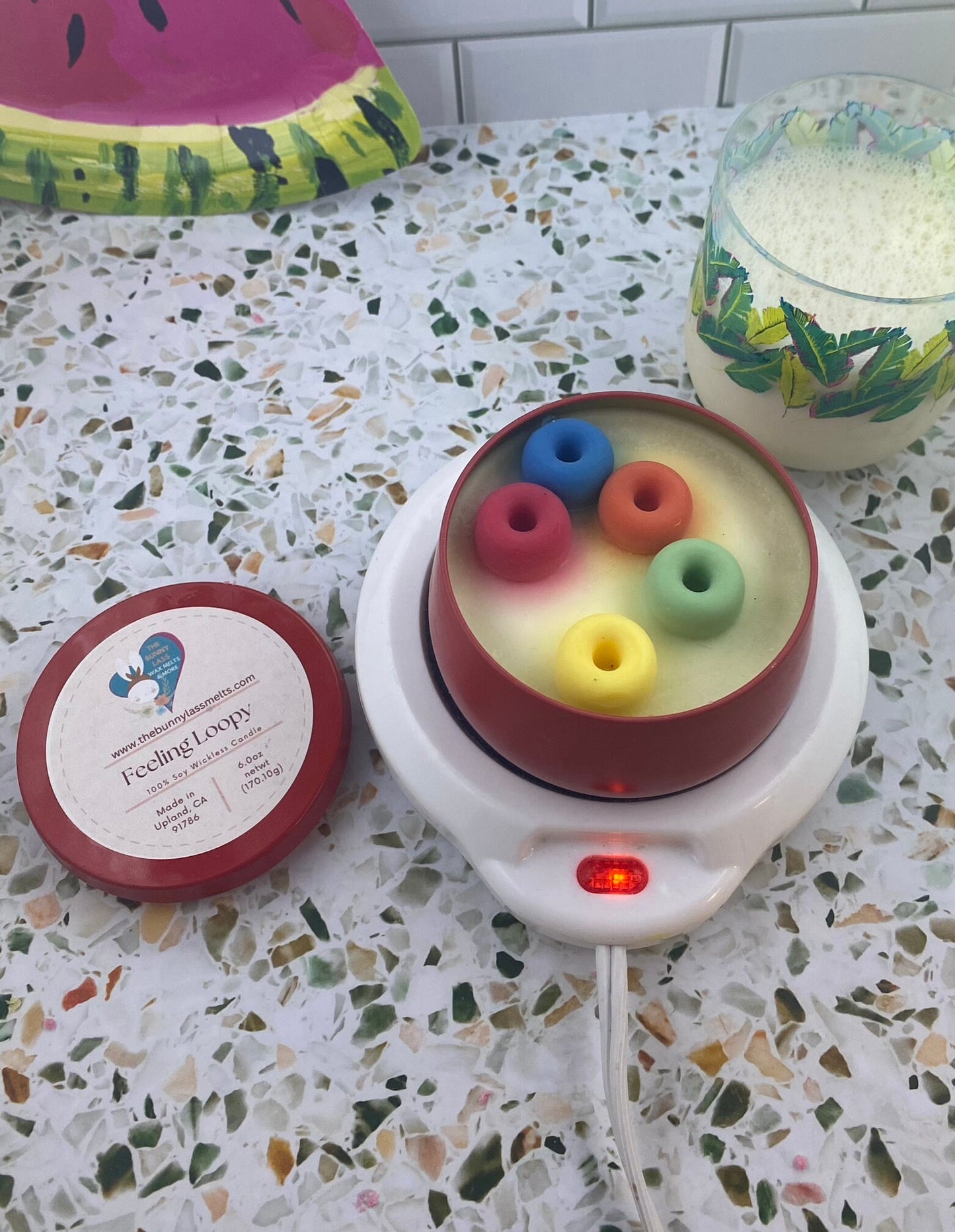 Feeling Loopy Wickless Candle